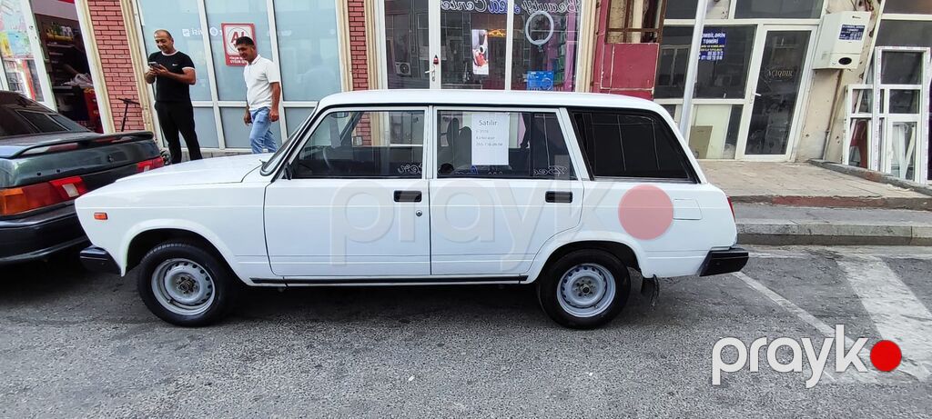 VAZ 2104 universal, ağ rəng. - Kuzov: 5 qapılı universal gövdə, düz — Avtomobillər, Bakı (4)