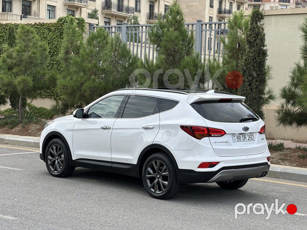 Hyundai Santa Fe, 2.0 L, 2016 il, 110 000 km — Avtomobillər, Bakı (4)