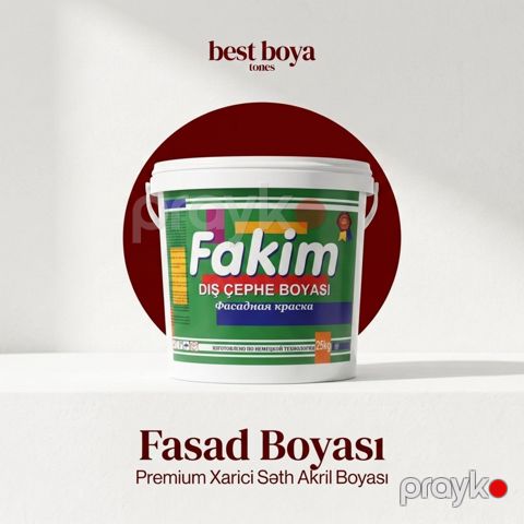 Fakim Fasad Boyası – Sərfəli və Etibarlı Xarici Səth Həlli — Bakı