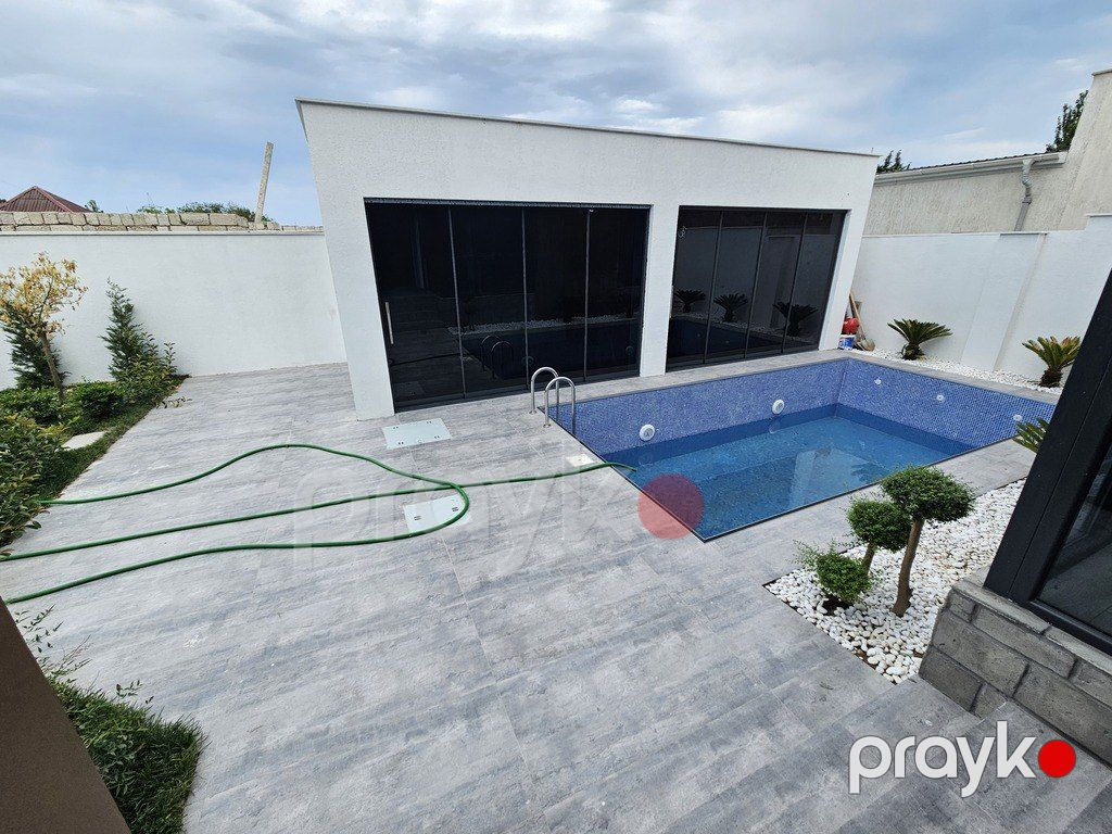 Satılır 4 otaqlı həyət evi/bağ evi 200 m² — Ev, villa, Bakı (10)