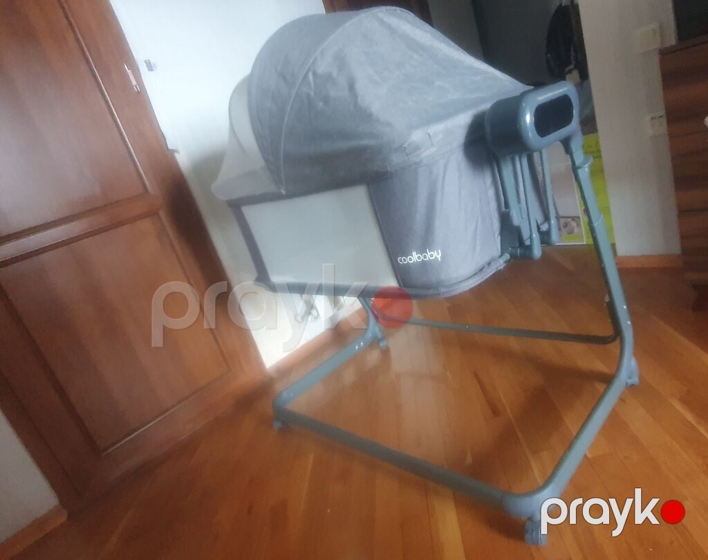 Coolbaby 5-in-1 Multi-Functional Bedside Bassinet – model CB812 (Nənli — Bəşikləri, Bakı (3)