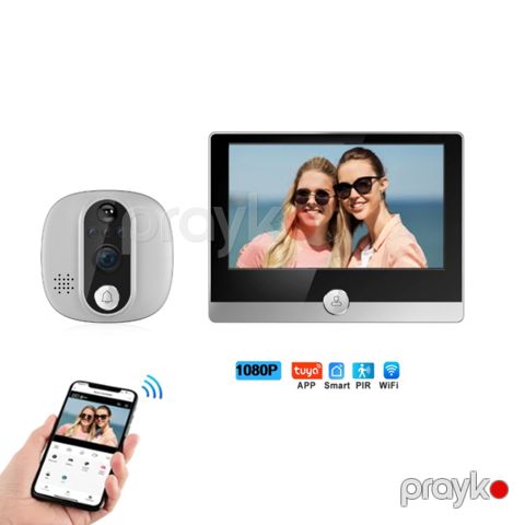 Domofon komplekti WL-200 (Simsiz Video Domofon) — Bakı