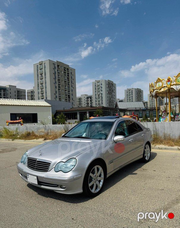 Mercedes C 200, 1.8 L, 2002 il, 270 000 km — Avtomobillər, Bakı (6)
