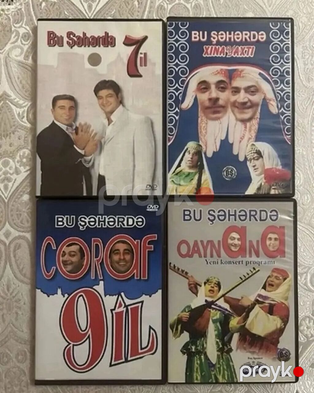 DVD diskləri və PC oyunlarının qarışıq kolleksiyası Paketdə müxtəlif — Musiqi və filmləri, Bakı (2)