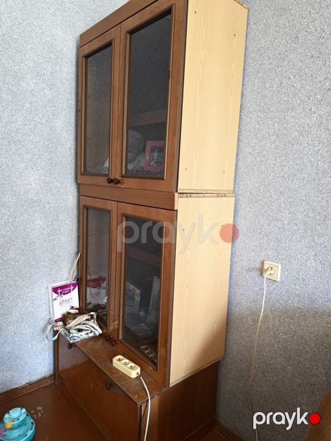 İki bölməli vitrin/dolab - Material: taxta əsaslı lövhə (Mdf/dtd — Bakı