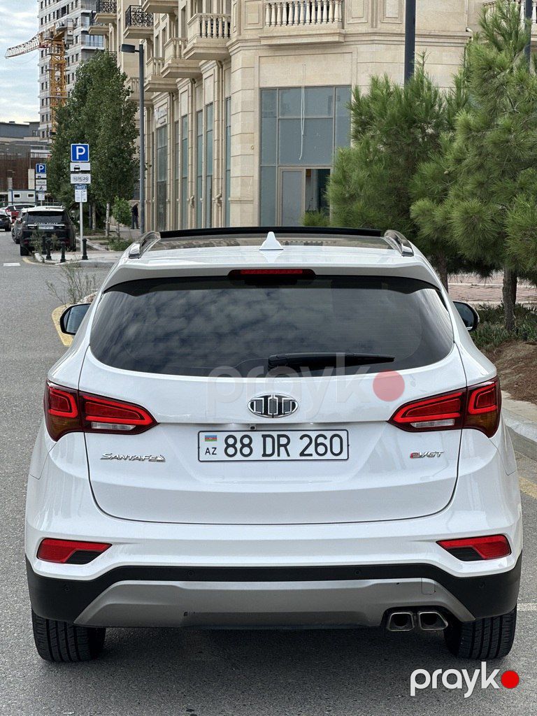 Hyundai Santa Fe, 2.0 L, 2016 il, 110 000 km — Avtomobillər, Bakı (3)