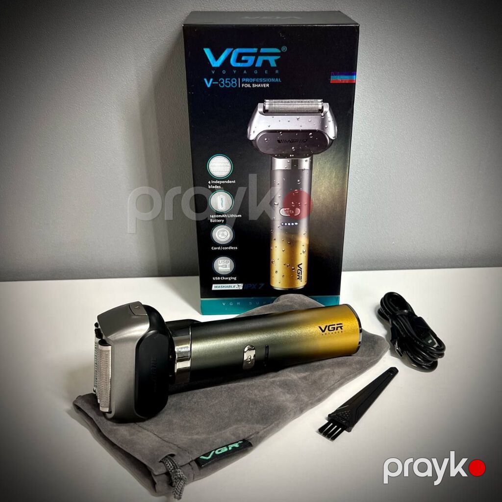 Elektrikli Ülgüc VGR 358 Üzqırxan Bütün məhsularımız Yenidir və — Usturalar, trimmerler və epilyatorlar, Bakı (3)