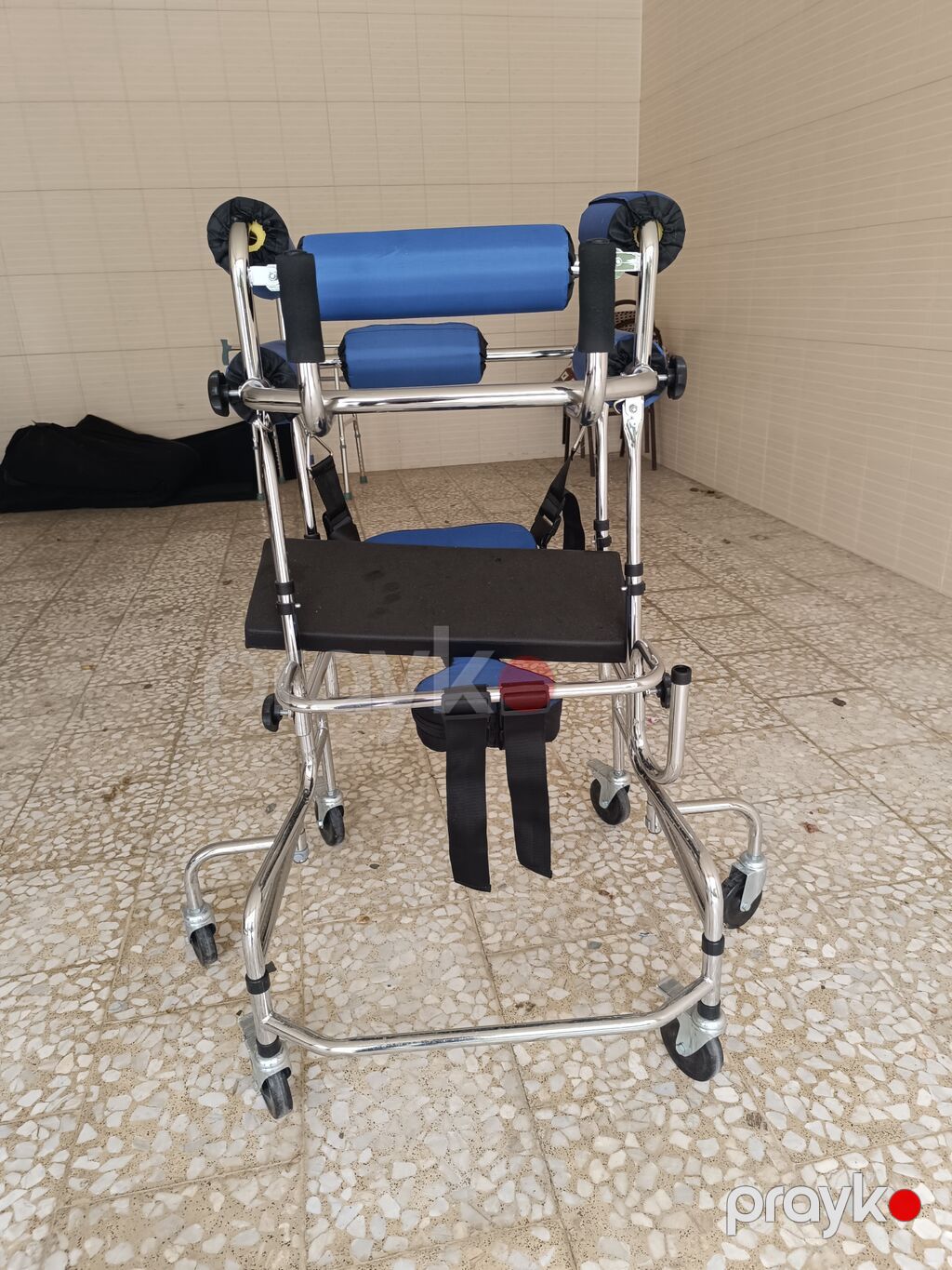 Uşaq/yetişkin üçün reabilitasiya gəzdiricisi (gait trainer) real — Kürəklər və yürüyüş aparatları, Liman (3)
