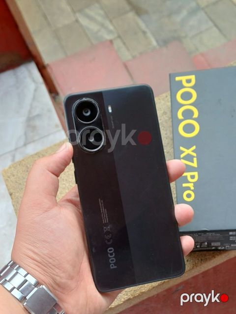 Poco X7 Pro, 256 GB, rəng - Qara, Sənədlərlə, Face ID, Zəmanət — Bakı