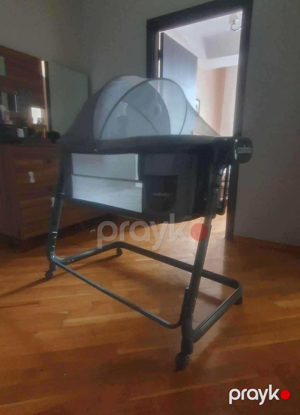 Coolbaby 5-in-1 Multi-Functional Bedside Bassinet – model CB812 (Nənli — Bəşikləri, Bakı (2)
