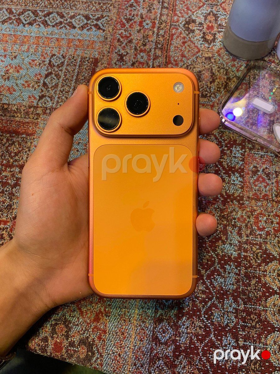 Apple iPhone 17 Pro Cosmic Orange 256GB/12GB — Smartfonlar, Şirvan (4)