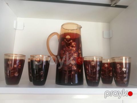 Rəng - Qırmızı, Şüşə, 7, 2 l, Çexiya — Fatmayı
