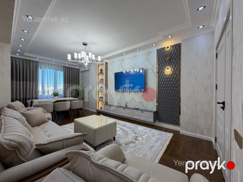 Satılır 3 otaqlı Bina evi menzil (Yeni tikili), 108 m², Xətai rayonu — Mənzil, Bakı (2)