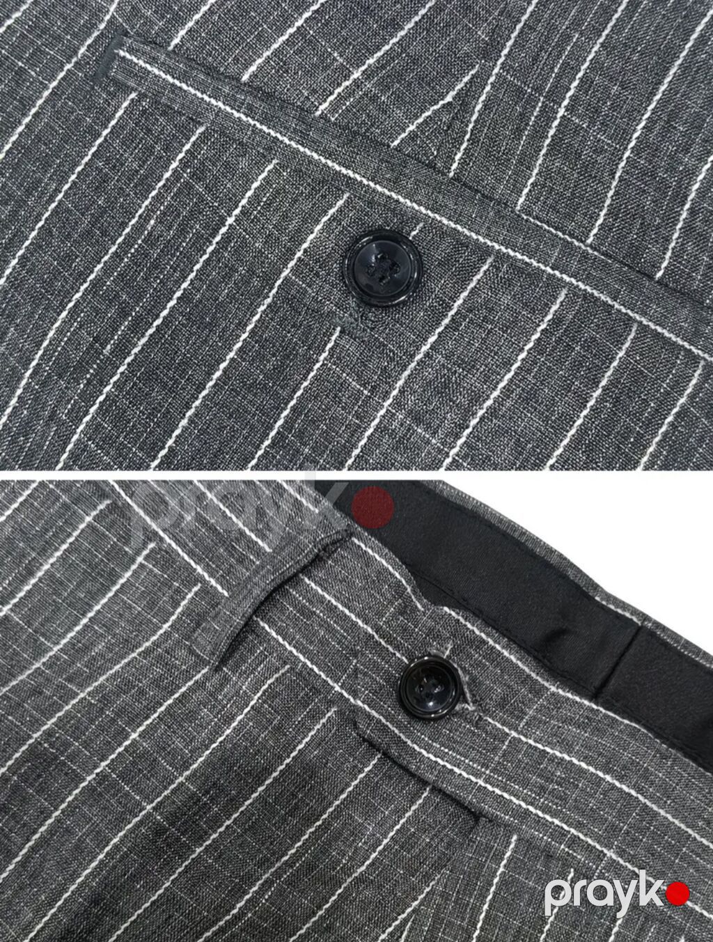 Kişi kostyum dəsti – şpinli (pinstripe) dizayn Yaz Yay Payiz ücün 54 — Kostyum, Masazır (3)