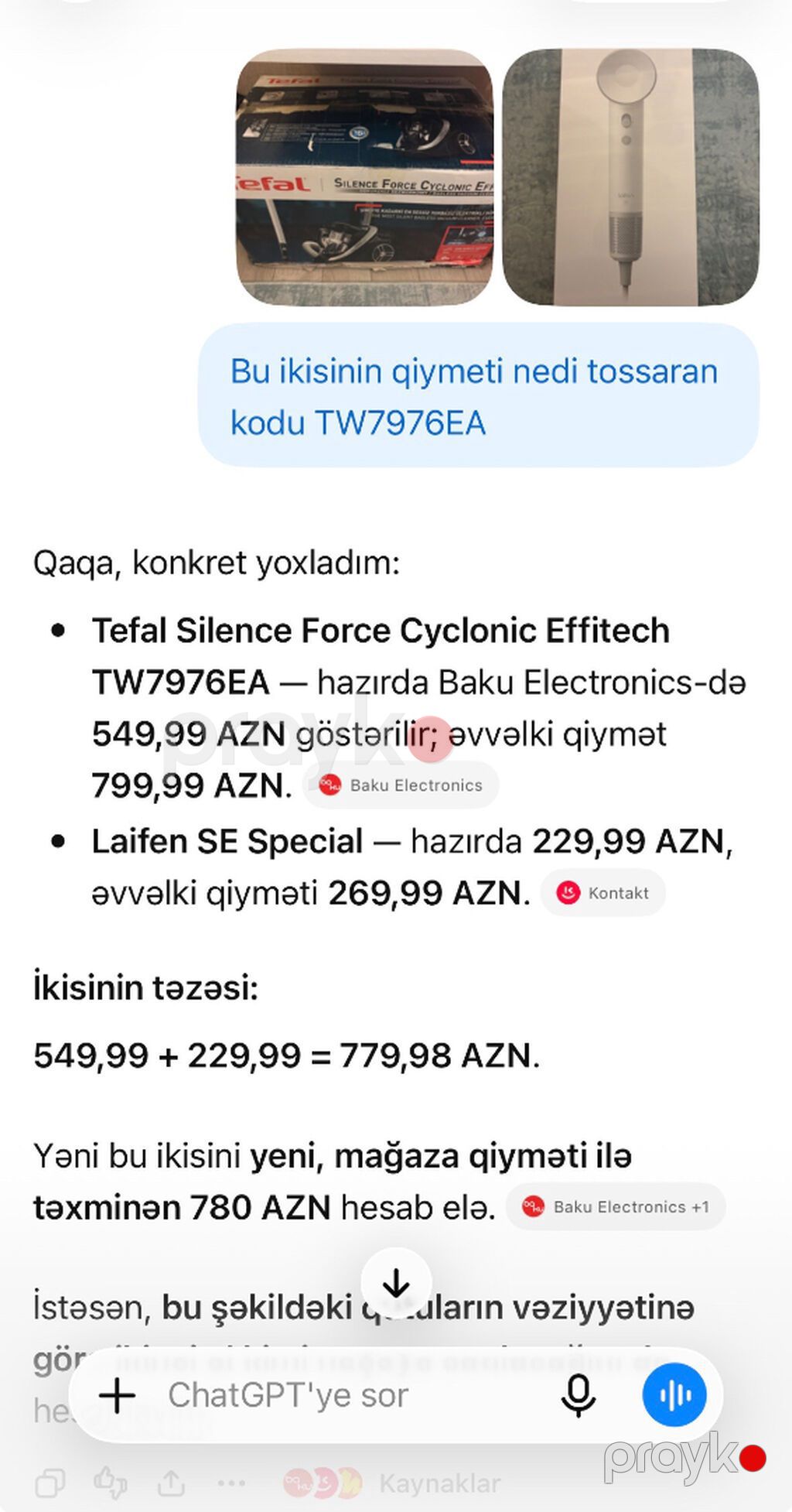 3 ü biryerde 250 heçbiri işlenmiyib — Digər ev texnikası, Bakı (4)