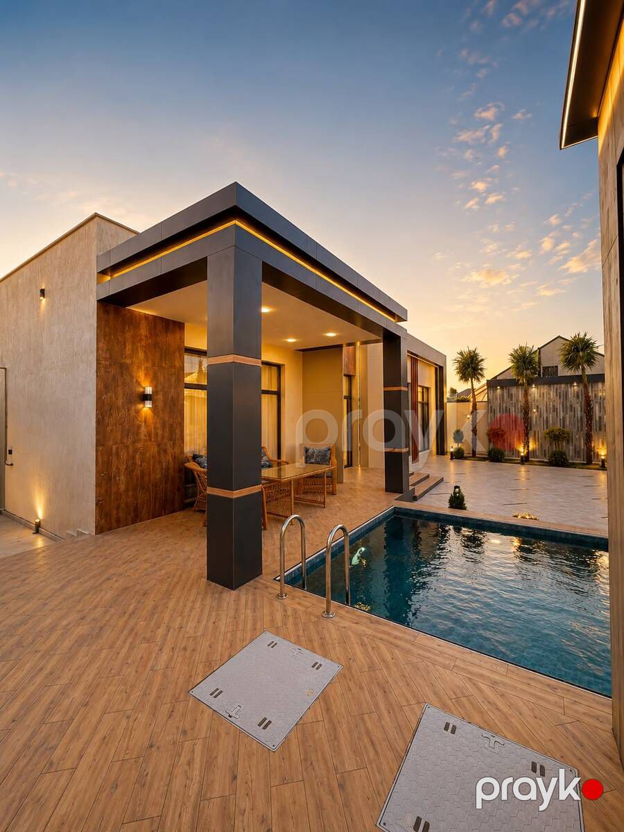 Satılır 4 otaqlı həyət evi/bağ evi 160 m² — Ev, villa, Bakı (4)