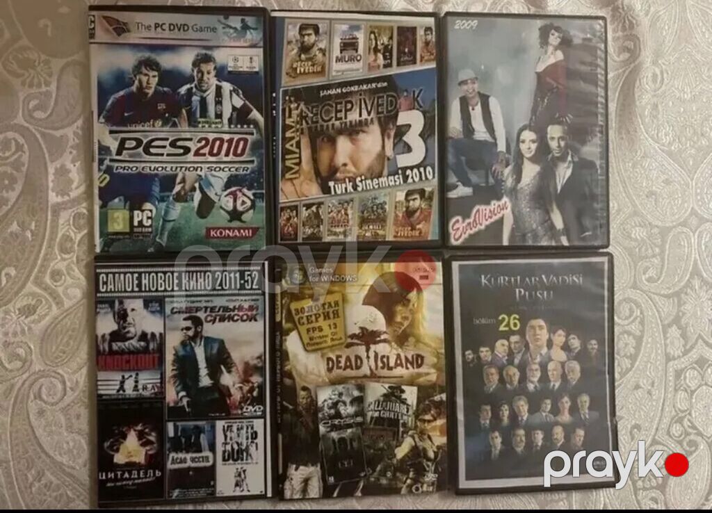 DVD və PC disk kolleksiyası Məzmun: - PES 2010 – Pro Evolution Soccer — Oyun konsolları, Bakı (3)