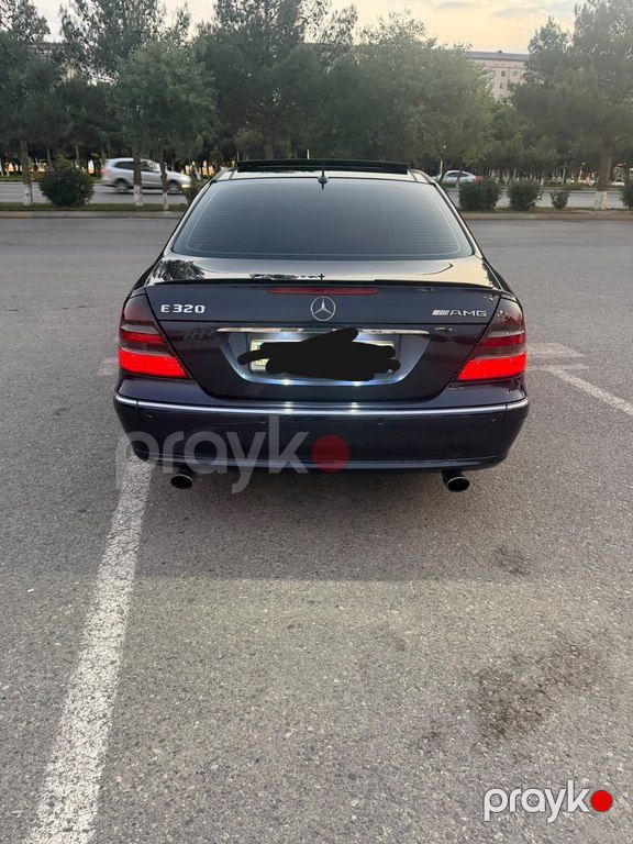 Mercedes E 320, 3.2 L, 2002 il, 210 815 km — Avtomobillər, Sumqayıt (2)