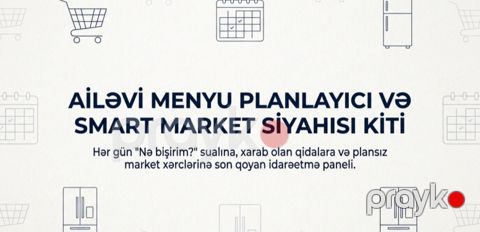 Ailəvi Menyu Planlayıcısı və Market Siyahısı — Bakı
