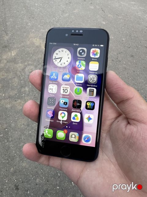 IPhone SE 2020, 64 GB, Jet Black, Zəmanət, Kredit, Barmaq izi — Bakı