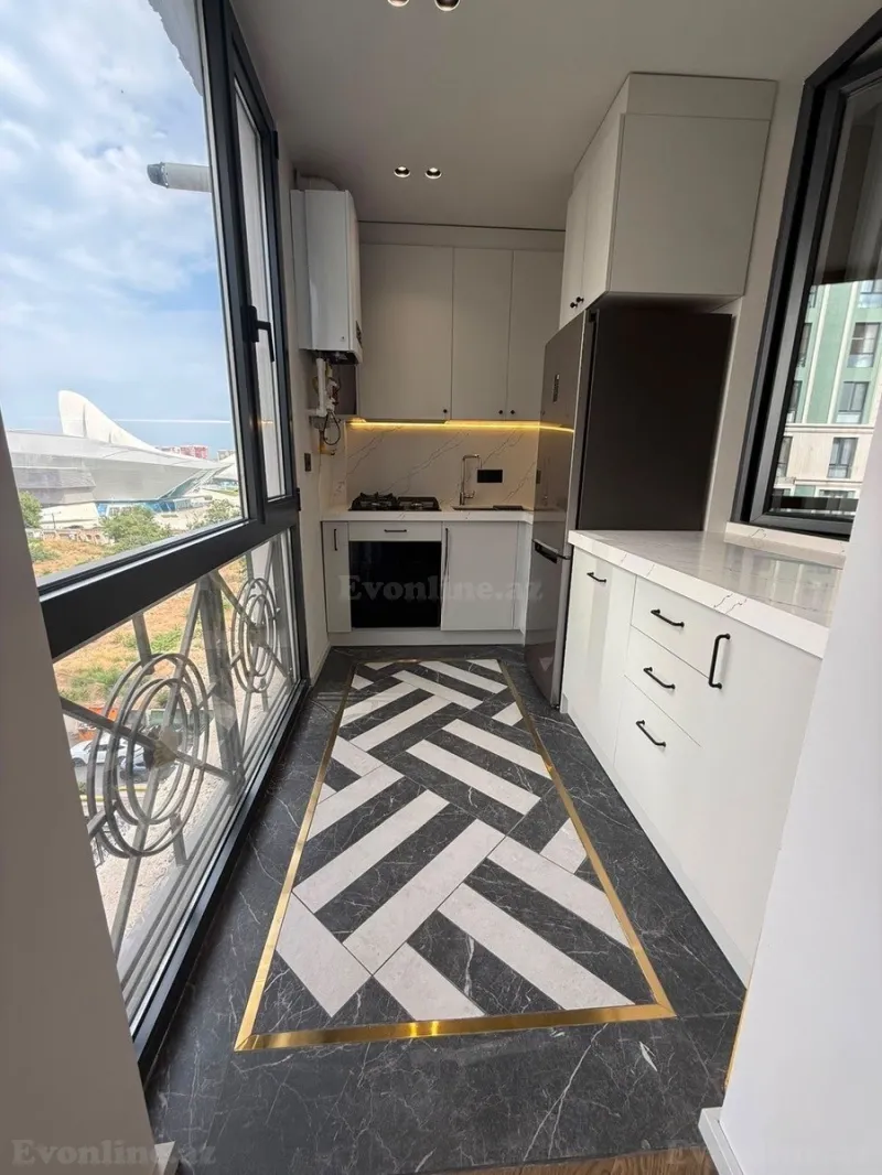 Kirayə verilir 2 otaqlı Mənzil Yeni tikili 76 m² Bakı, Nərimanov r., Gənclik m — Mənzil, Bakı (8)