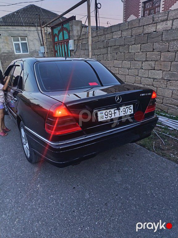 Mercedes C 180, 1.8 L, 1997 il, 385 000 km — Avtomobillər, Bakı (10)