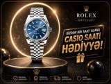 Rolex Datejust – mavi siferblatlı, paslanmayan poladdan korpus və — Multiex.az