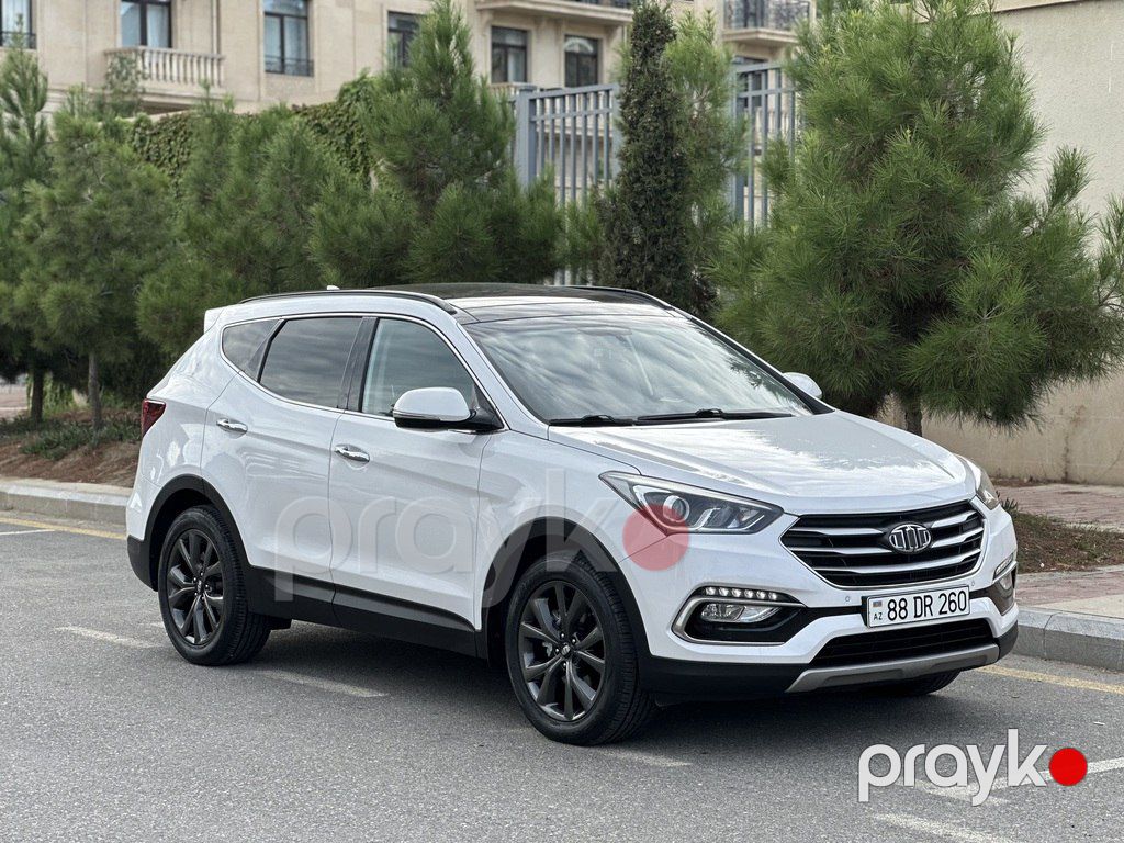 Hyundai Santa Fe, 2.0 L, 2016 il, 110 000 km — Avtomobillər, Bakı (7)