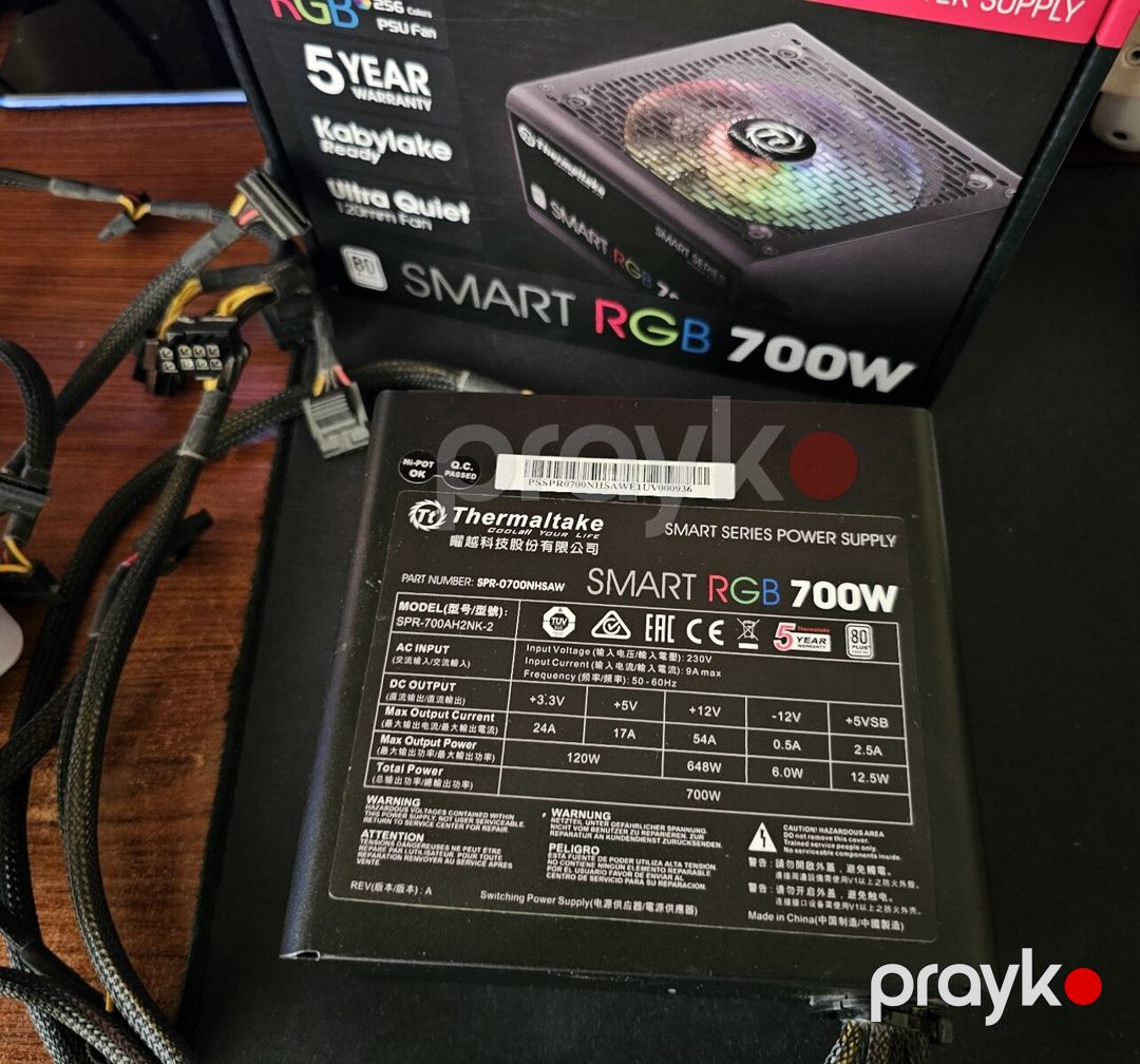 Thermaltake Smart RGB 700W — Kompüterlər və noutbuklar, Bakı (3)