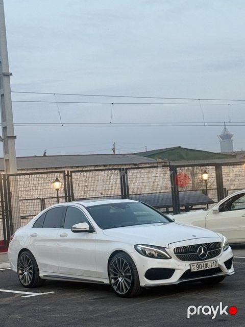 Mercedes C 220 d, 2.1 L, 2016 il, 165 000 km — Bakı