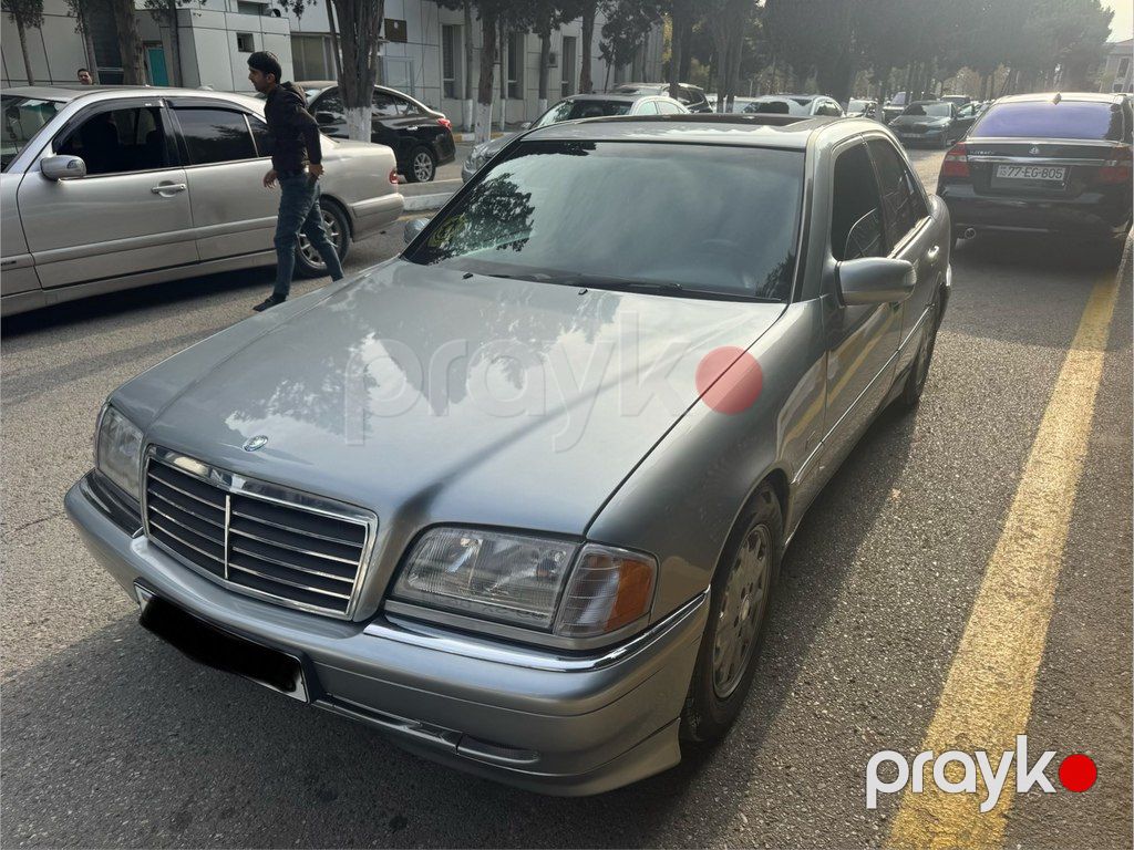 Mercedes C 200, 2.0 L, 1997 il, 384 512 km — Avtomobillər, Bakı (2)