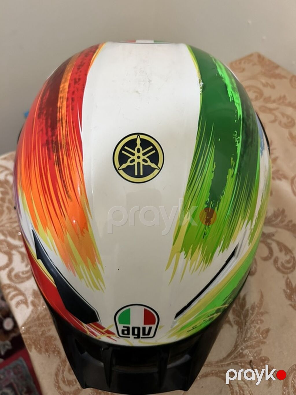 AGV tam üzlü motosiklet dəbilqəsi – xüsusi dizayn - Brend: AGV - Növ — Motosiklet geyimi, Bakı (3)