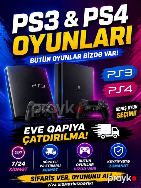 Playstation kirayəsi — Bakı