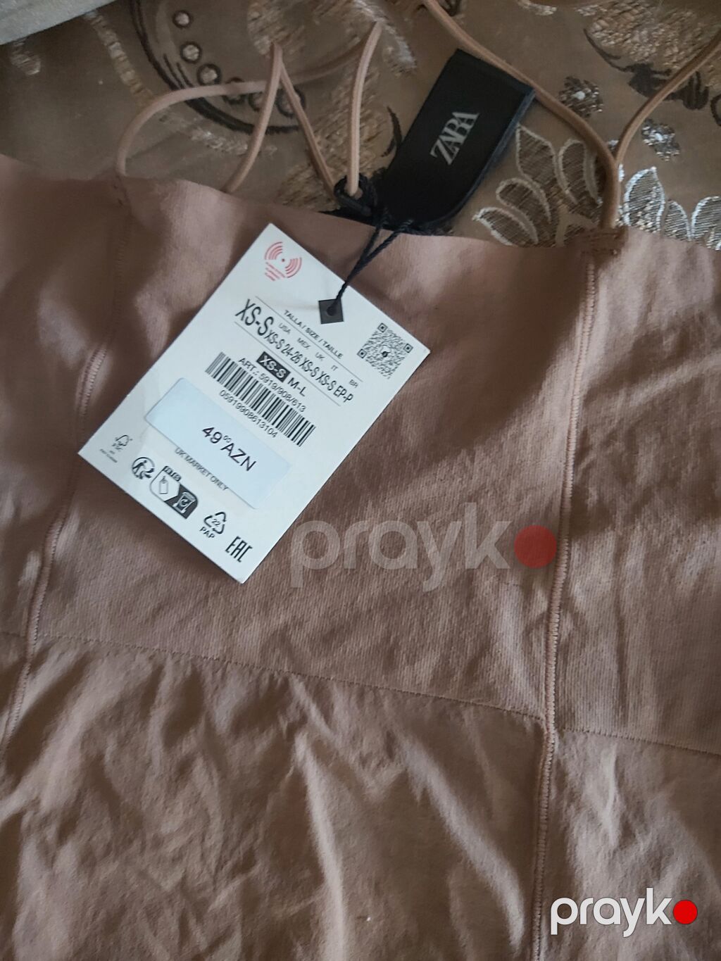 Zara markalı bədənformalaşdırıcı bodi (shapewear) - Rəng: dəri/rəngsiz — Korsete, Bakı (2)