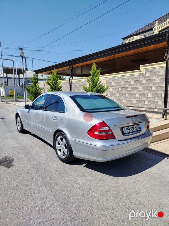 Mercedes E 200, 1.8 L, 2005 il, 358 456 km — Avtomobillər, Qazax (8)