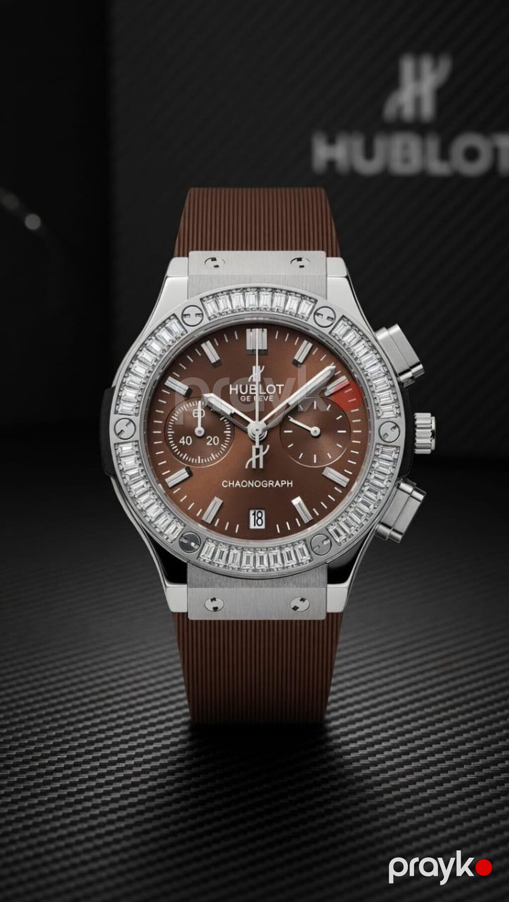 Hublot Chronograph – premium qol saatı - Korpus: polad və qızılı — Qol saatları, Mehdiabad (4)