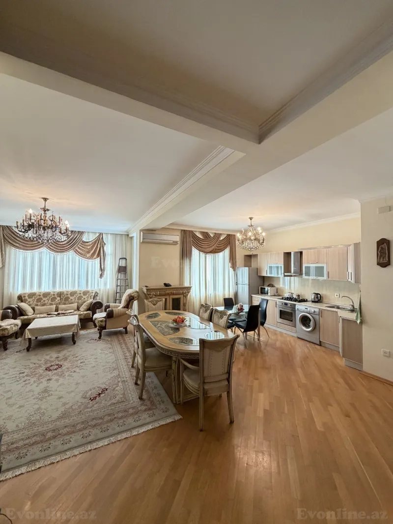 Satılır 3 otaqlı Mənzil Yeni tikili 120 m² Bakı, Nəsimi r — Bakı