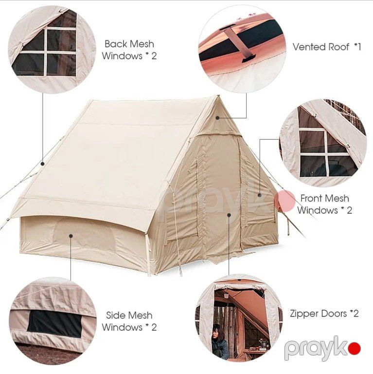 Havalı çadır — Camping, ovçuluq və balıqçılıq, Bakı (3)