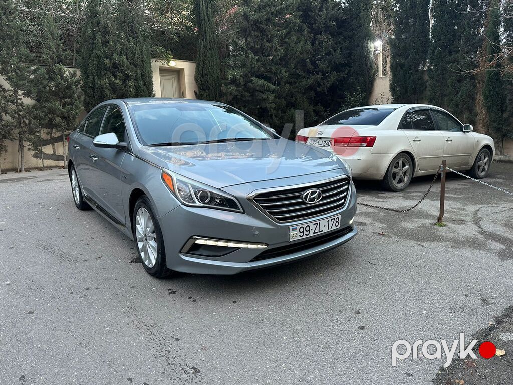 Hyundai Sonata, 2.4 L, 2015 il, 165 000 km — Avtomobillər, Bakı (9)