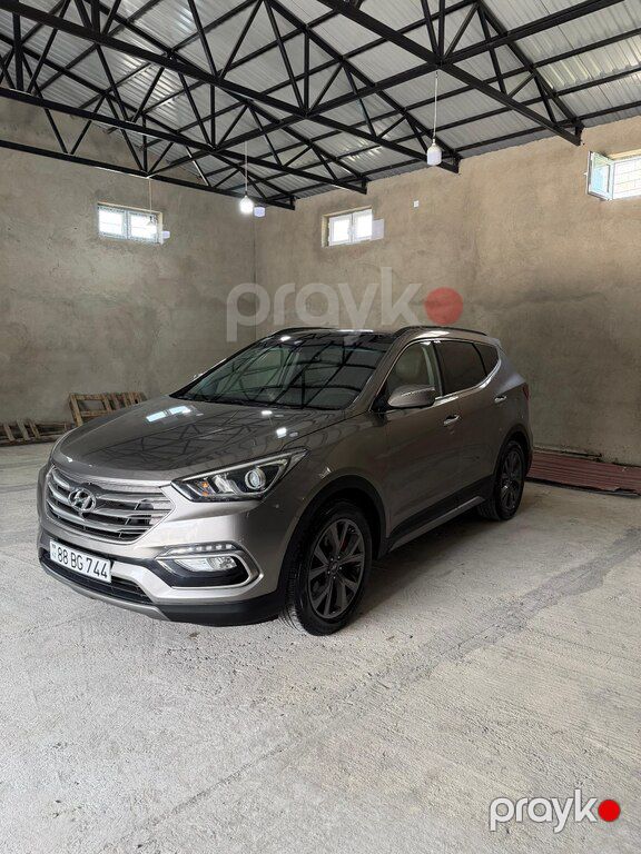 Hyundai Santa Fe, 2.0 L, 2016 il, 154 000 km — Avtomobillər, Qazax (2)