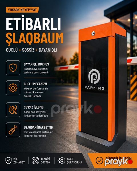 Şlaqbaum quraşdırılması — Bakı