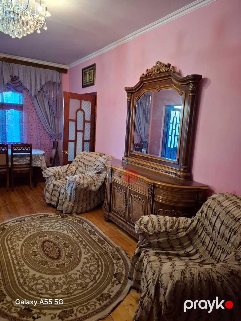 Saray İnternatın kruquna yaxin asfalt yol 4 sotun içinde addelni — Ev, villa, Saray (3)