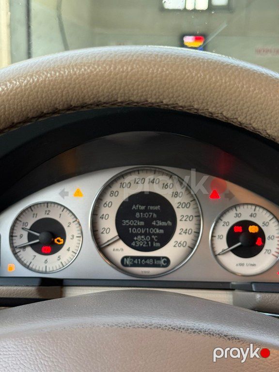 Mercedes E 240, 2.6 L, 2004 il, 241 648 km — Avtomobillər, Şirvan (10)