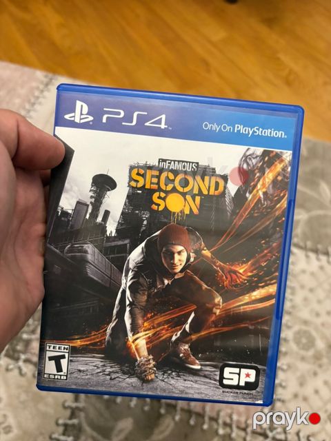 PS4 oyunu İnfamous second son — Bakı