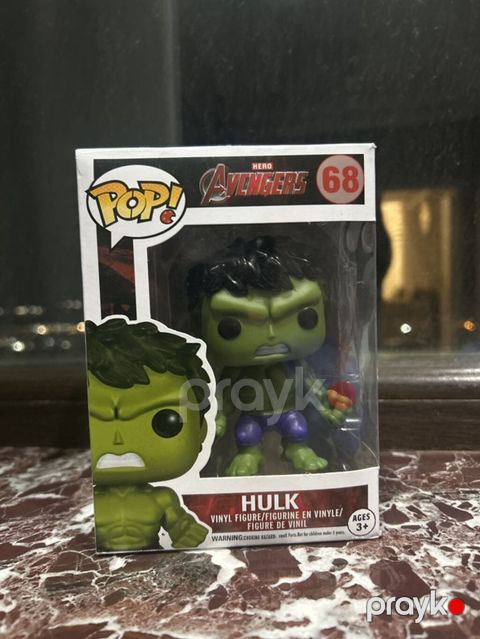 Məhsul: Funko Pop Avengers – Hulk vinil fiqur (№68) - Rəsmi Pop — Bakı