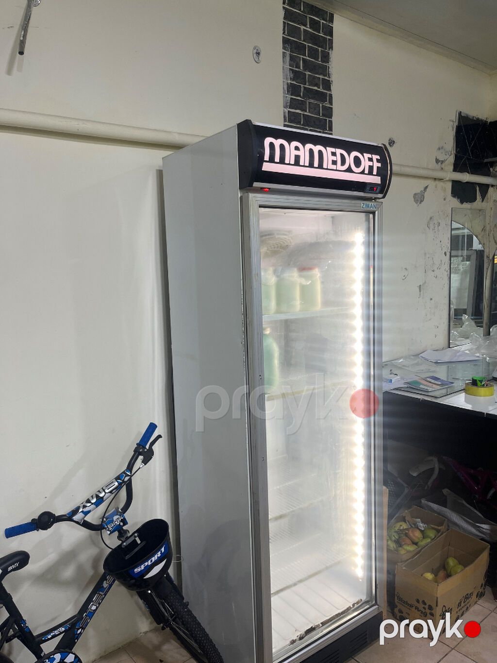 Zıman ticarət vitrini – tək qapılı şüşəli soyuducu - Model: VR375L-A — Soyuq vitrini, Bakı (3)