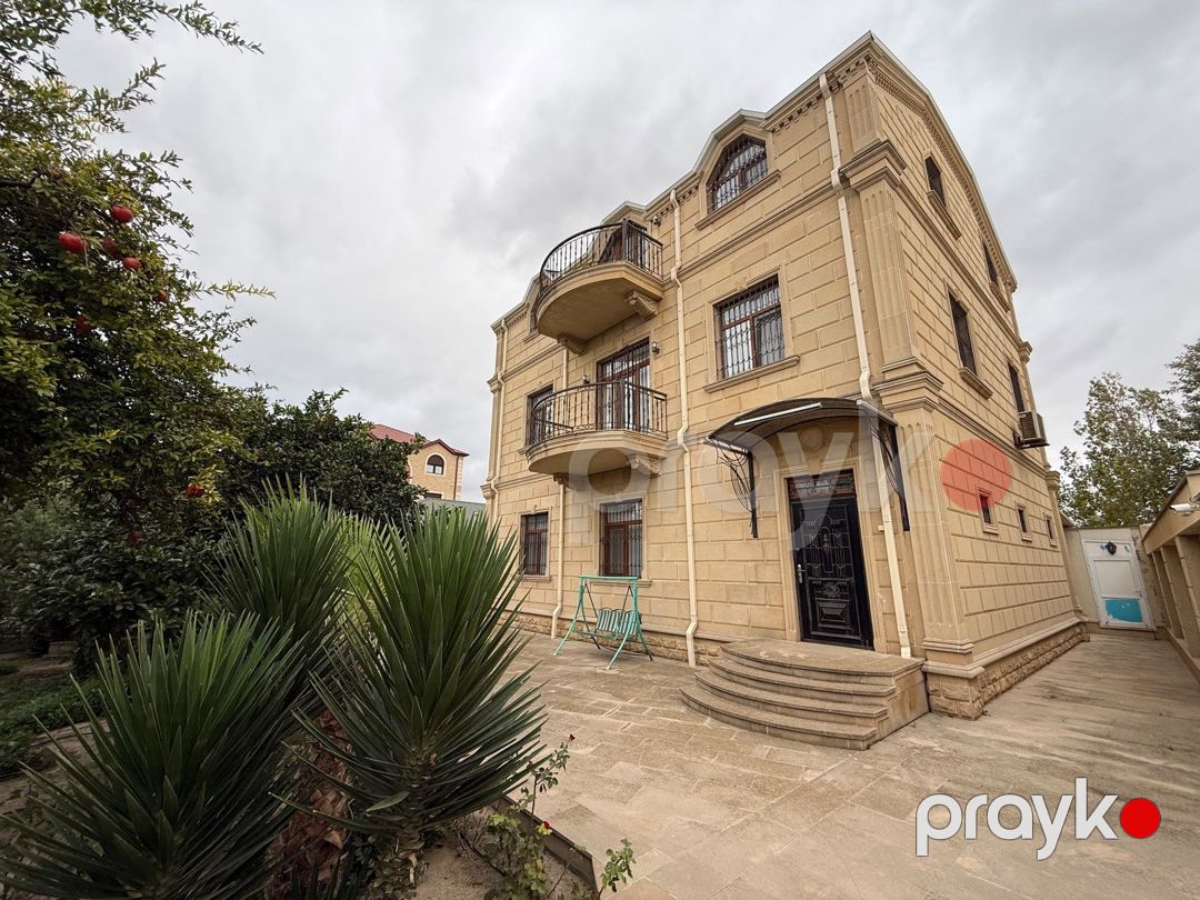 Satılır 5 otaqlı həyət evi/bağ evi 300 m² — Ev, villa, Bakı (4)