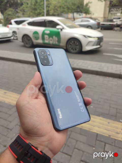 Redmi Note 10S, 64 GB, rəng - Qara, Zəmanət, Sensor, Barmaq izi — Bakı