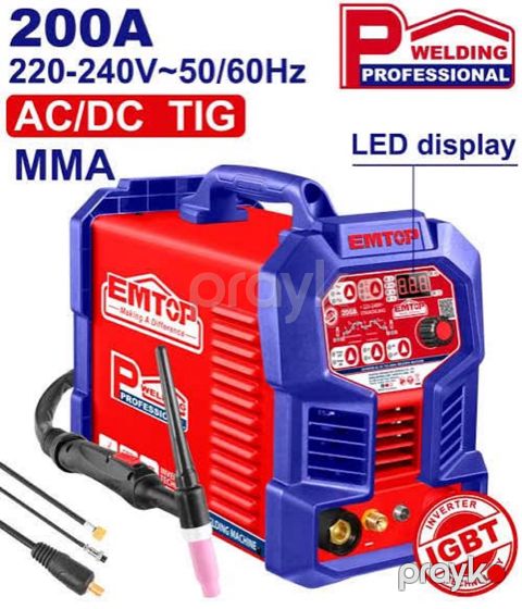 Qaynaq qparatı – Alüminium Ac/dc Emtop — Bakı