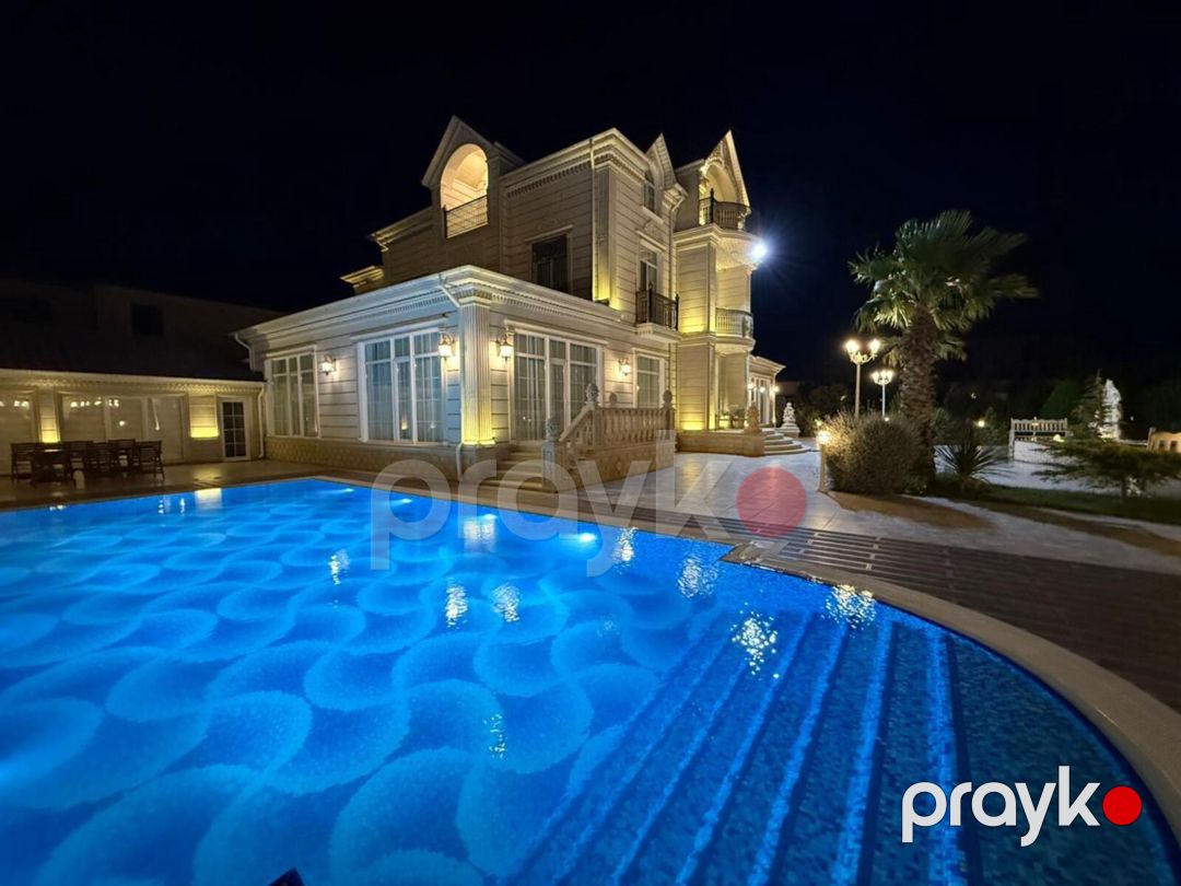 Satılır 8 otaqlı həyət evi/bağ evi 760 m² — Ev, villa, Bakı (3)